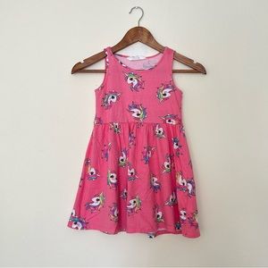 H&M Unicorn Print Sun Dress